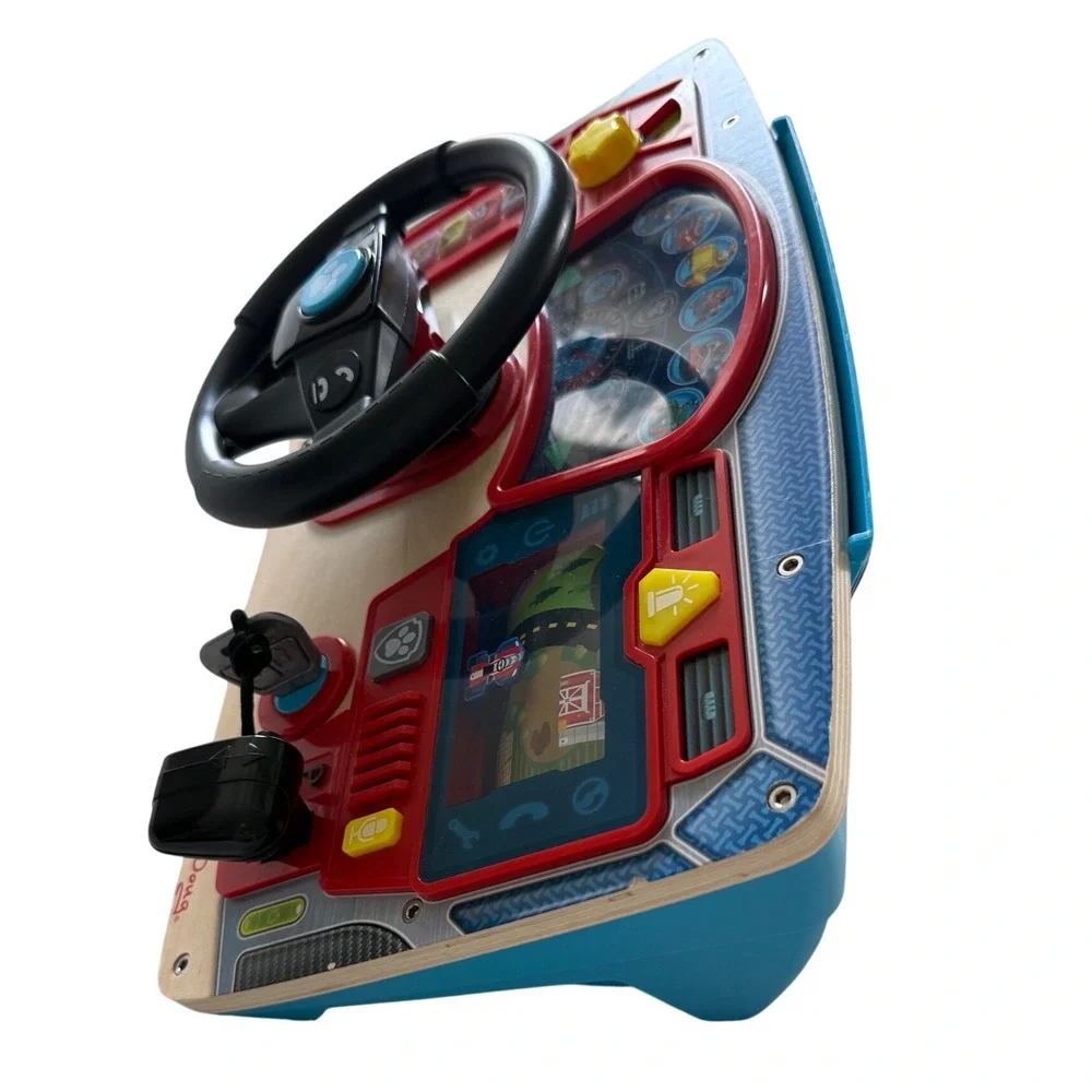 Melissa & Doug PAW Patrol Rescue Mission Wooden Dashboard Toddler Blue Red Toy